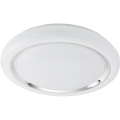 EGLO CAPASSO LED MENNY.L 24W 2500LM D:40CM ACÉL/MŰA. KRÓM