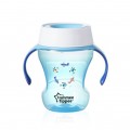 Tommee Tippee 360 fokos itatópohár 200ml türkiz/pink