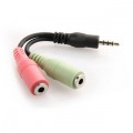 Egyéb Delock Headset adapter 3,5