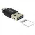 Egyéb Delock Micro USB OTG Card Reader (91735)