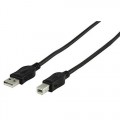 Egyéb Nedis kábel USB 2.0 A-B 2m Black (CCGT60100BK20)