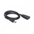 Egyéb Delock USB 3.0 Extension Cable Active 5M (83089)