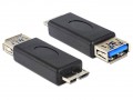 Delock Adapter USB 3.0-A anya > micro USB 3.0-B apa (65183)