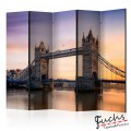 Paraván - Bridge at Sunset II [Room Dividers]