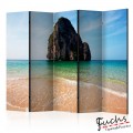 Paraván - Rock formation by shoreline, Andaman Sea, Thailand [Room Dividers]