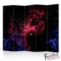Paraván - space - stars [Room Dividers]