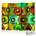 Paraván - bottles (background) [Room Dividers]