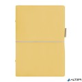 FILOFAX Gyűrűs kalendárium Domino Soft &quot;M&quot; méret fehér lapos sárga műbőr 2020.