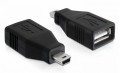Delock Adapter USB 2.0-A female > mini USB male (65277)