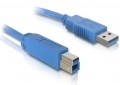 Delock Cable USB 3.0 A - USB 3.0 B apa/apa adapter - 3 m (82581)