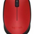 Logitech M171 Egér - Piros (910-004641)