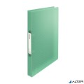ESSELTE Gyűrűskönyv Colour&#039;Ice A/4 PP 2R 25mm zöld