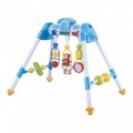 Baby Mix Gyerek zenélő fejlesztő babatornáztató állvány De Lux blue