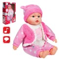 PLAYTO Magyarul beszélő és éneklő baba Ani 46 cm