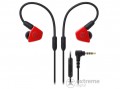 AUDIO-TECHNICA ATH-LS50iS fülhallgató, piros