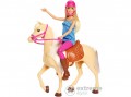 MATTEL Barbie lovas szett babával (FXH13)