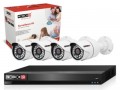 Provision 4 kamerás szett 4 csatornás PR-SH4100A2L(MM) AHD DVR + 4db kültéri inframegvilágítós PR-I1390AE36 AHD csőkamera