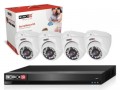 Provision 4 kamerás szett 4 csatornás PR-SH4100A2L(MM) AHD DVR + 4db kültéri inframegvilágítós PR-DI390AE36 AHD dome kamera