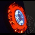 TruckerShop LED tolató- / ködlámpa helyzetjelzővel kerek 12/24V