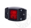 TruckerShop Gumi házas LED helyzetjelző lámpa 12/24V piros