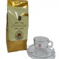 Kávégourmet Ajándékcsomag: Goriziana szemes kávé + Goriziana espresso üveg csésze
