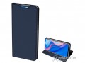 DUX DUCIS Skin Pro álló, bőr hatású tok Huawei P Smart Z készülékhez, sötétkék