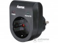 Hama hálózati túlfeszültség védő adapter, fekete (108878)