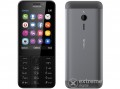 Nokia 230 (Dual SIM) kártyafüggetlen mobiltelefon, Dark Silver - [újszerű]
