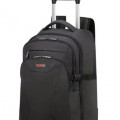 American Tourister AT WORK laptop hátizsák 15.6" - Black/Orange (125116-1070)