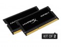 Kingston Notebook Memória HyperX DDR3L 8GB 1866MHZ CL9 SODIMM (Kit of 2) 1.35V Impact (HX318LS11IBK2/16)