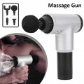 Fascial Gun akkumulátoros masszázs pisztoly ezüst GB-820
