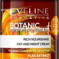 Eveline Botanic Expert tápláló nappali és éjszakai arckrém len 100ml