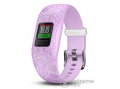 GARMIN vivofit junior 2 Disney Princess aktivitásmérő karpánt, lila, állítható szíjjal