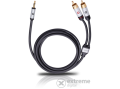 OEHLBACH OB 60002 i Connect Jack - 2 RCA csatlakozó 1,5m fekete
