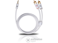 OEHLBACH OB 60001 i Connect Jack - 2 RCA csatlakozó 1,5m, fehér