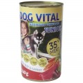 Dog Vital Junior konzerv Beef&amp;carrot 1240gr