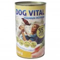 Dog Vital konzerv chicken&amp;carrot 1240gr