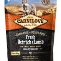 CarniLove Fresh Adult Dog Small Strucc &amp; bárány - Excellent Digestion 1,5kg