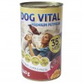 Dog Vital konzerv Beef, Liver&amp;Pasta 1240gr