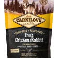 CarniLove Fresh Adult Dog csirke &amp; nyúl - Muscles, Bones &amp; Joints 1,5kg