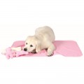 Trixie Játék Puppy Szett pléddel,játékkal és törölközővel pink