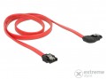 Delock 83970 SATA kábel csatlakozódugóval, 70 cm, piros, fém