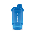 BioTechUSA Wave+ Nano Shaker 300ml (+150ml) - Kék