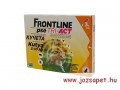 Frontline Tri-act S 5-10kg súlyú kutyának 3*1 pipetta