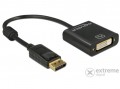 Delock 62601 Displayport adapter 1.2-dugós csatlakozó, fekete