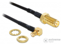 Delock 88472 MMCX csatlakozódugó-RP-SMA Jack adapter, 320 mm