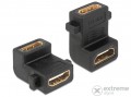 Delock 65510 HDMI A anya-anya adapter, csavarhellyel