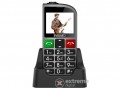 EVOLVEO EasyPhone EP800 FM Dual SIM kártyafüggetlen mobiltelefon idősek számára, Silver