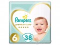 PAMPERS Premium Value Pack pelenka 6-os méret, 38 db