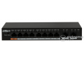 DAHUA PFS3010-8ET-96 PoE switch (1x 10/100 (HighPoE/PoE+/PoE) + 7x 10/100(PoE+/PoE) + 2x gigabit uplink, 96W, 51VDC)